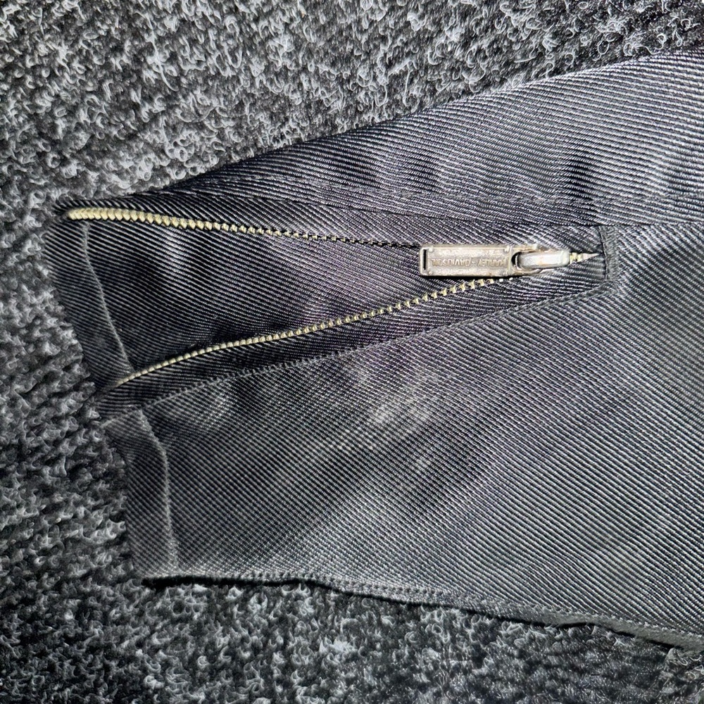 Harley-Davidson Women’s Jacket LW Black Nylon Riding Jacket Embroidered Logo - Picture 6 of 9